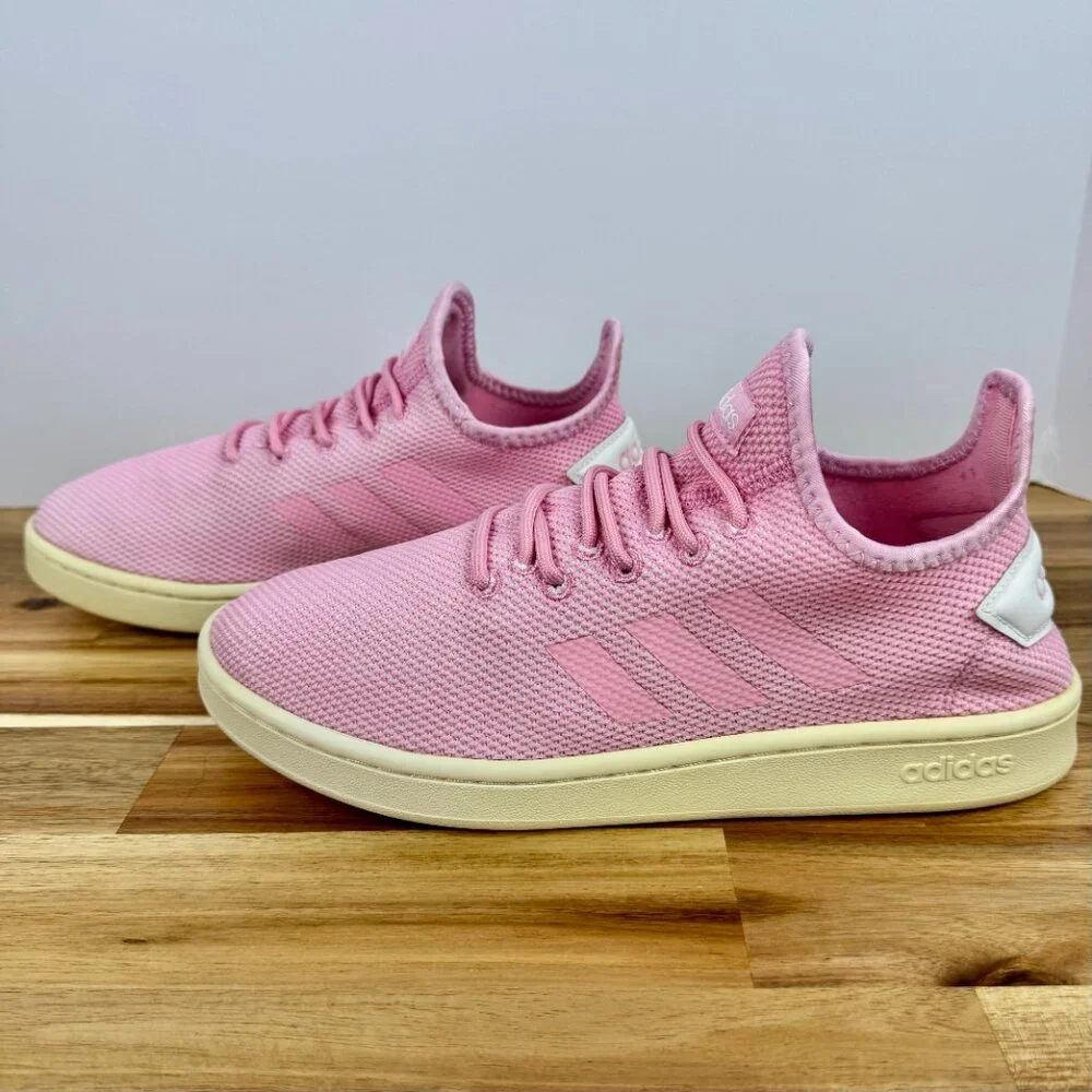 Adidas Court Adapt True Pink‎ - Women's 10 Athletic Sneaker Shoes